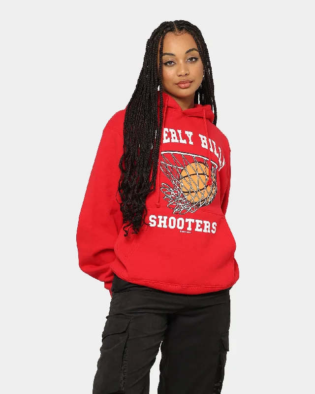 Los Angeles RadYo! Beverly Hills Shooters Hoodie Red Hoodie with Logo Branding Identity