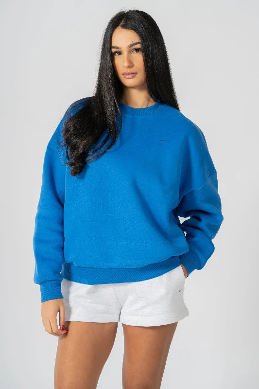 RECOVERY SWEATSHIRT Hoodie with Hem Lace Feminine Delicate