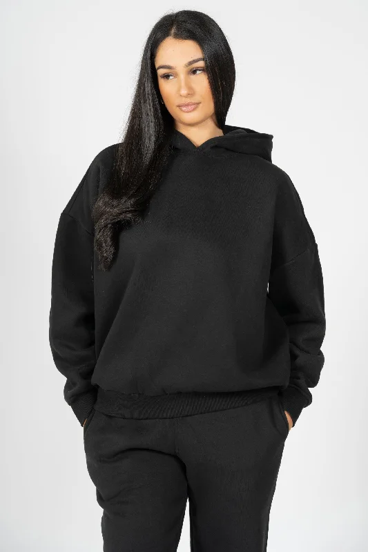 RECOVERY OVERSIZED HOODIE Hoodie Crop Top Short Trendy