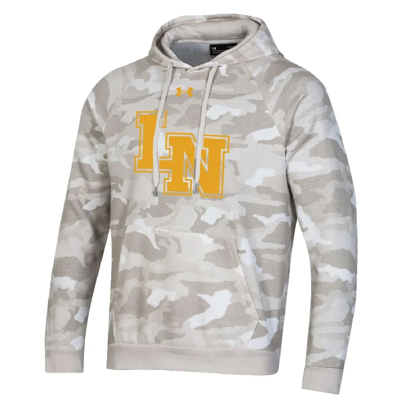 Liberty North Eagles ALL DAY WHITE CAMO Hoodie - Under Armour Hoodie with Ribbed Neckline Snug Warm