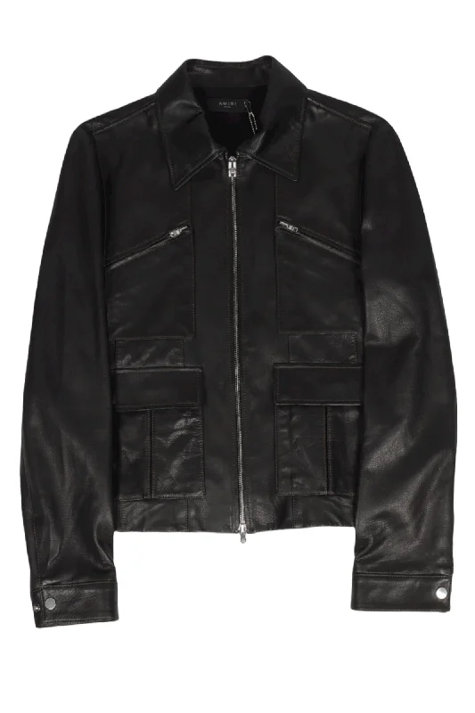 Retro Leather Jacket Jacket Blazer Coat