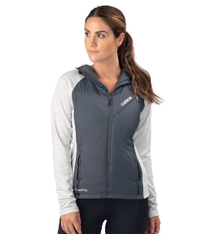 SPARTAN by CRAFT Polar Midlayer Jacket - Women's Fleece Jacket Down Jacket Parka