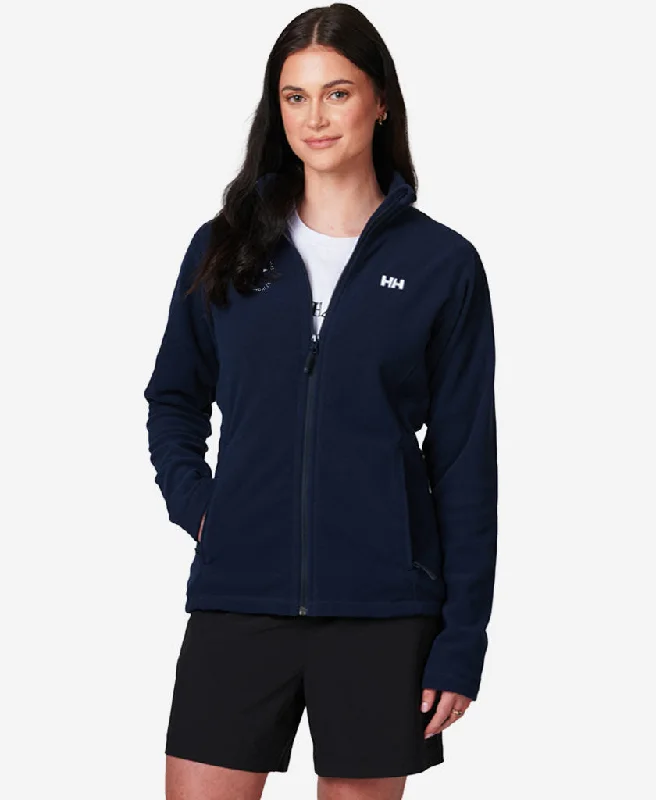 W CYCA DAYBREAKER FLEECE JACKET, Navy Front Pockets Side Pockets Patch Pockets