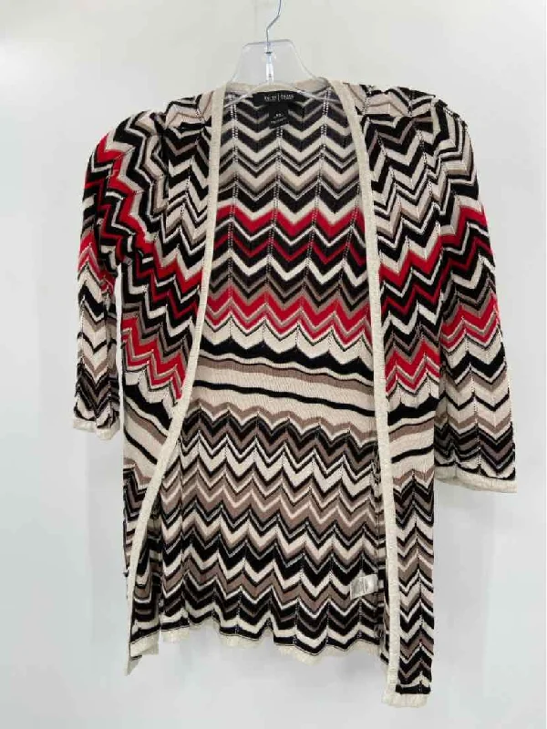 Pre-Owned WHBM Black Size XS Cardigan Layered Multi-layer Single Layer