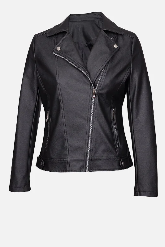 Biker Jacket Satin Jacket Silk Jacket Chiffon Jacket