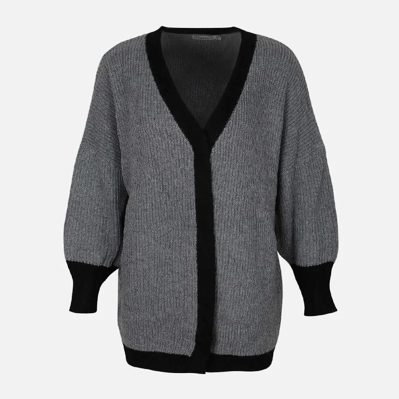 LADIES LONG SLEEVE CARDIGAN Lightweight Heavyweight Midweight