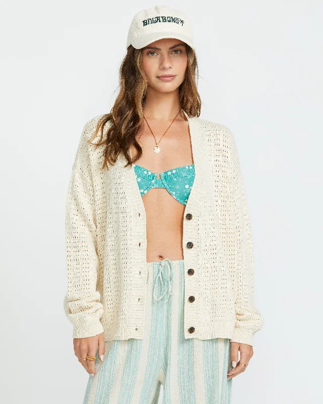 Loren Cardigan - Whitecap Bright Pastel Dark