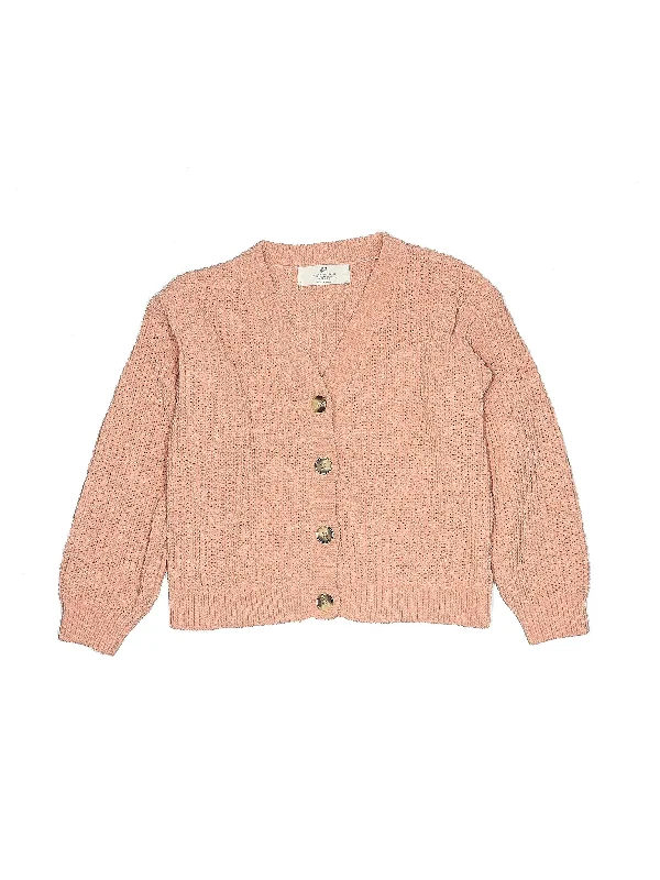 Cardigan Cable Knit Ribbed Knit Lace Knit