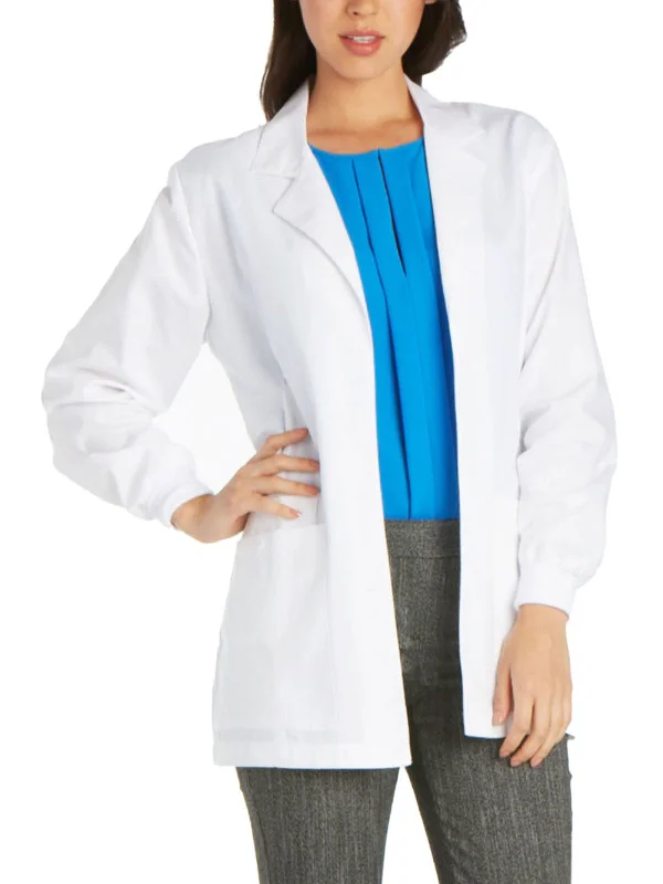 White - 30" Lab Coat Warm Down Parka