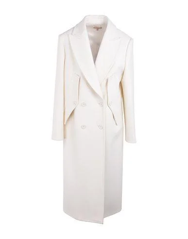 Michael Kors Collection Women Coat White 8 UK Puff Sleeve Blazer