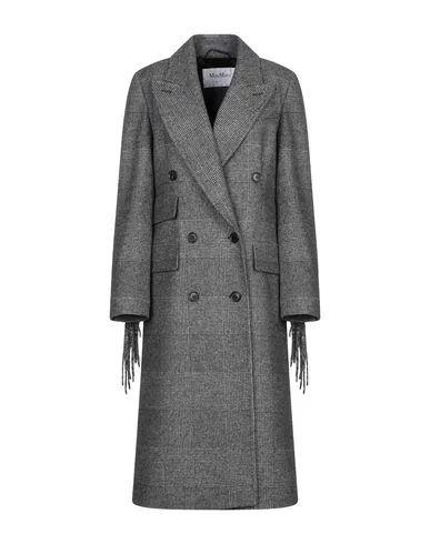 Max Mara Women Coat Lead 12 UK Velvet Evening Cape