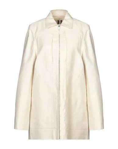 Drkshdw By Rick Owens Women Coat Ivory S INT Ultra-Light Down Coat