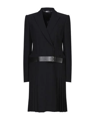 Alexander Mcqueen Women Coat Black 14 UK Elegant Cape Blazer