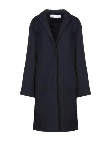 Victoria, Victoria Beckham Women Coat Dark blue 4 UK Hooded Raincoat Women