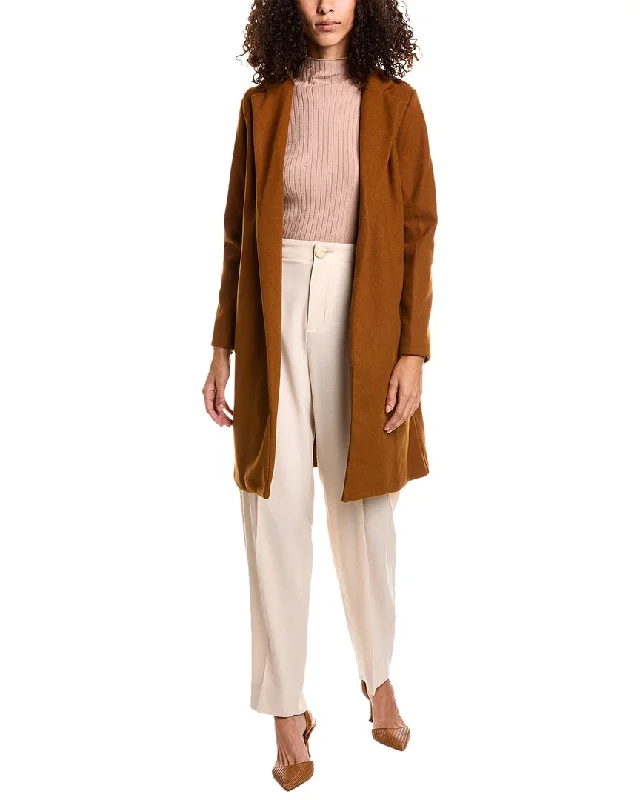 Avantlook Open Front Coat Thick Layered Jacket