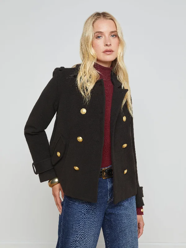 Franco Coat Checkered Wool Shacket