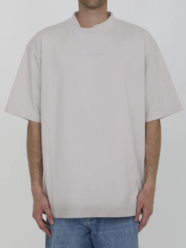 Balenciaga T-shirt Collared Crew Neck Turtle Neck