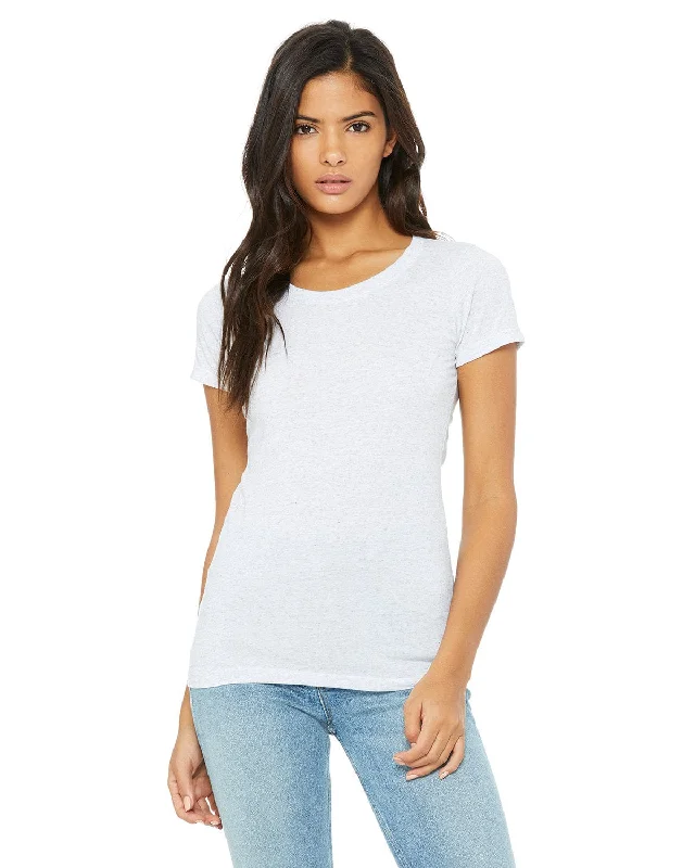 Bella+Canvas Ladies Triblend T-Shirt | White Fleck Trb Solid Print Embellished