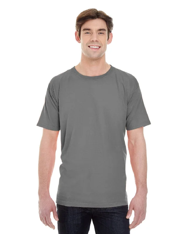 Comfort Colors Lightweight Garment-Dyed T-Shirt | Grey Anti-Shrink Durable Soft