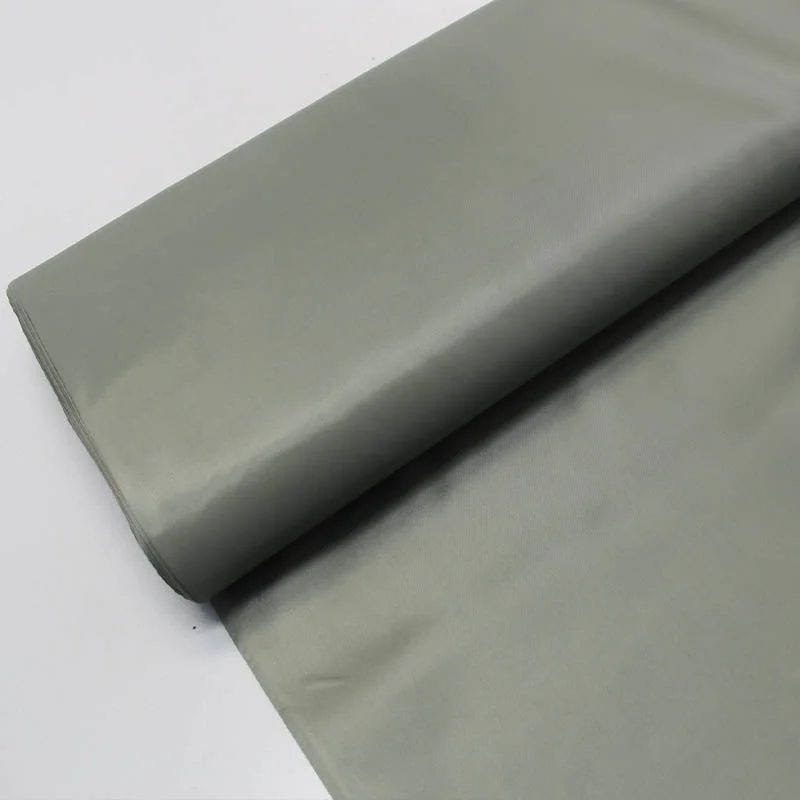 Dressmaking Anti Static Polyester Lining Fabric - Sage Green Tunics Hiking breathable