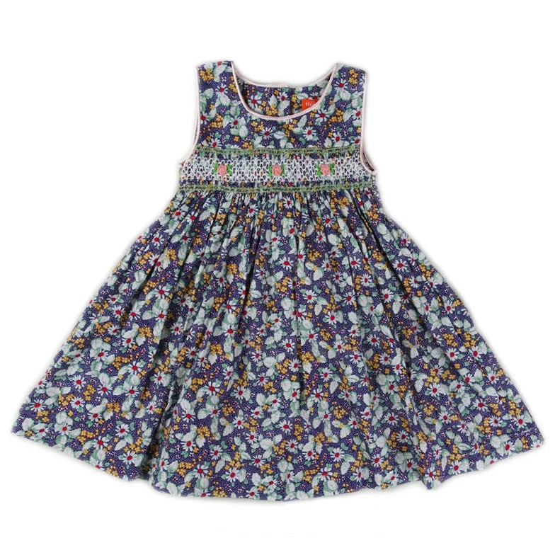 Floral Baby Doll Cotton Dress Tunics Luxurious high-end